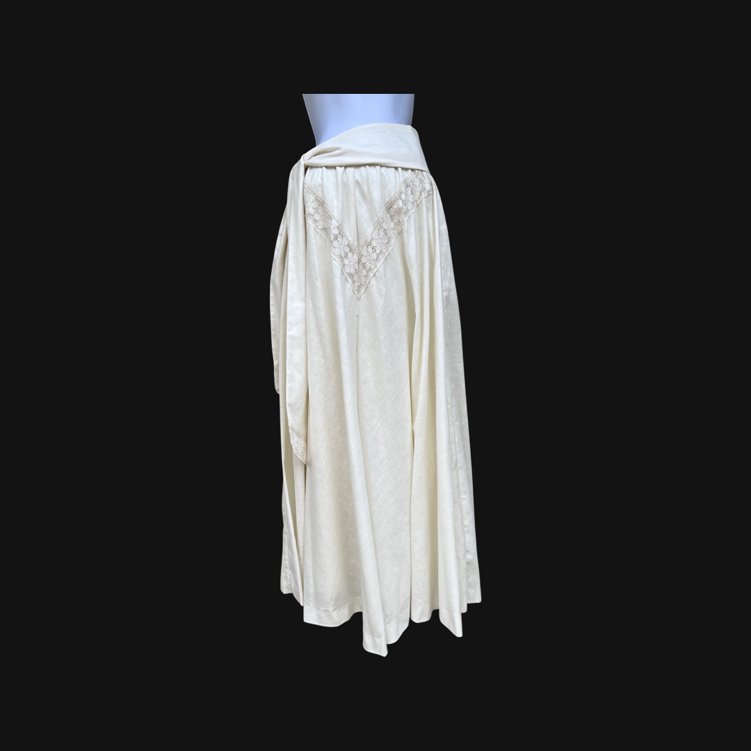Vintage Chessa Davis Linen Skirt